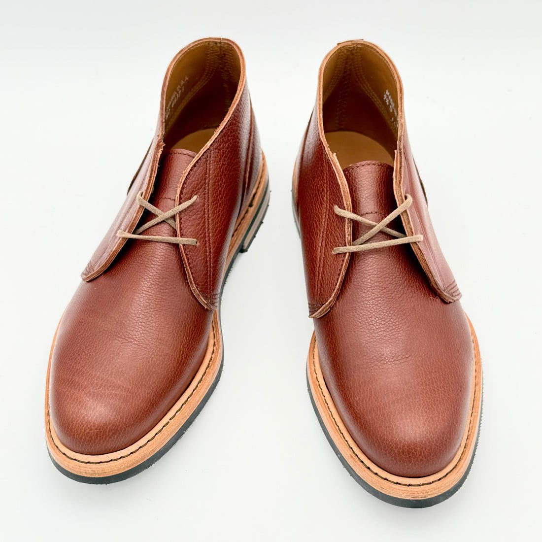 Bremen Gusset Chukka - Pepita Medium Brown Calf