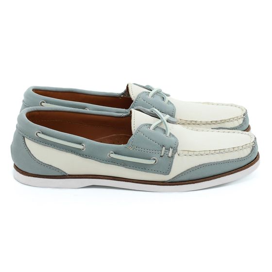 Bayside Boat Shoe - Lava Boheme/Parchment Cotswold, view 2