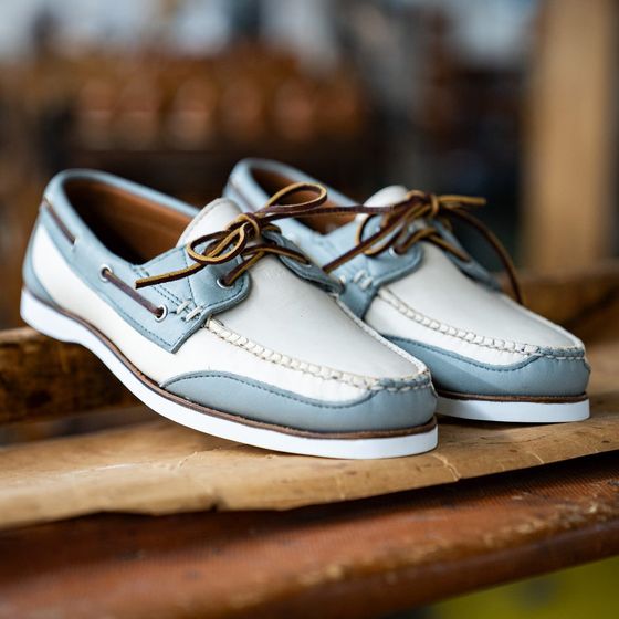 Bayside Boat Shoe - Lava Boheme/Parchment Cotswold, view 4
