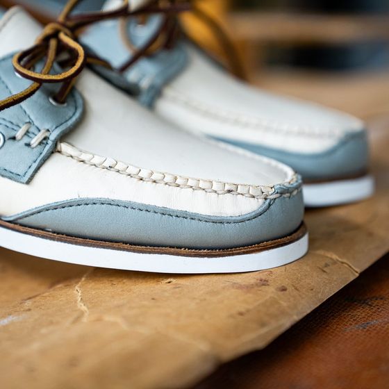 Bayside Boat Shoe - Lava Boheme/Parchment Cotswold, view 6