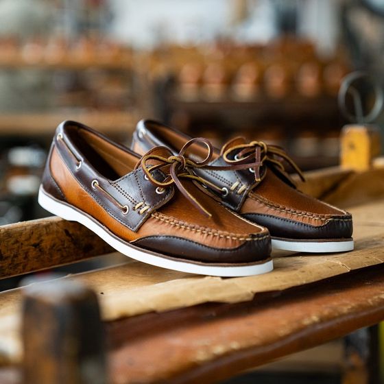 Bayside Boat Shoe - Walnut Brenta/Heritage Brown, view 5
