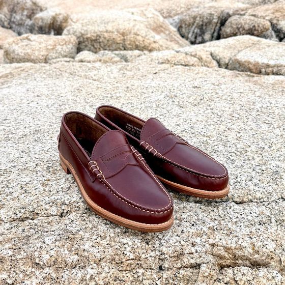 Beefroll Penny Loafers - British Tan, view 4