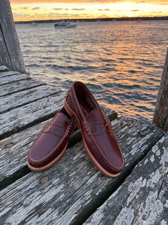 Beefroll Penny Loafers - British Tan, view 5