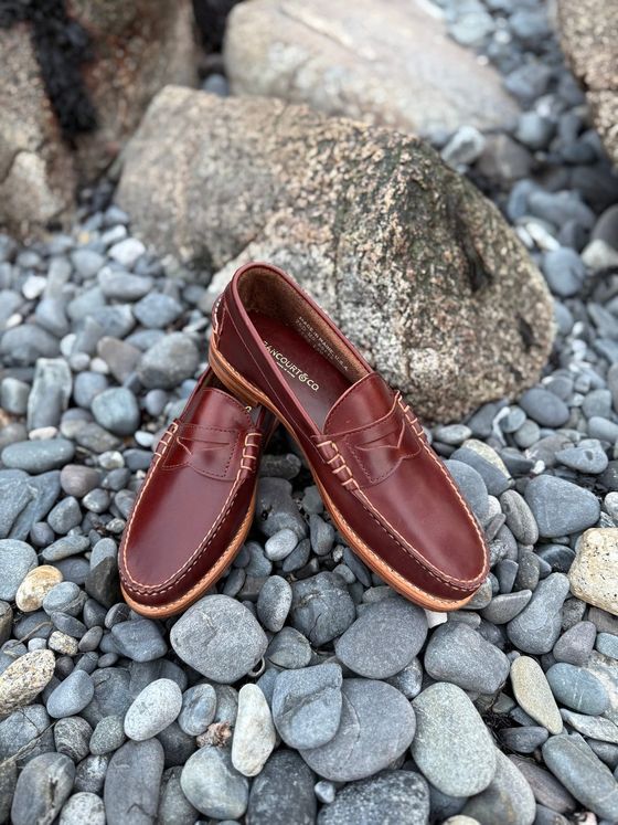Beefroll Penny Loafers - British Tan, view 6