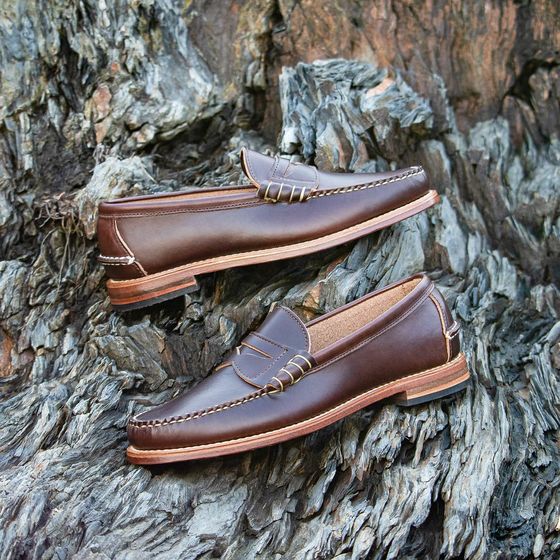 Beefroll Penny Loafers - Heritage Brown, view 5