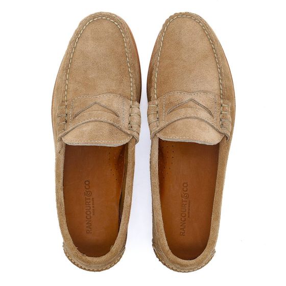 Beefroll Penny Loafers - Khaki Orion Fleshout, view 3