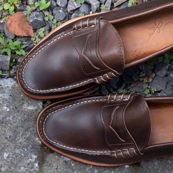 Beefroll Penny Loafers LH - Heritage Brown, view 4