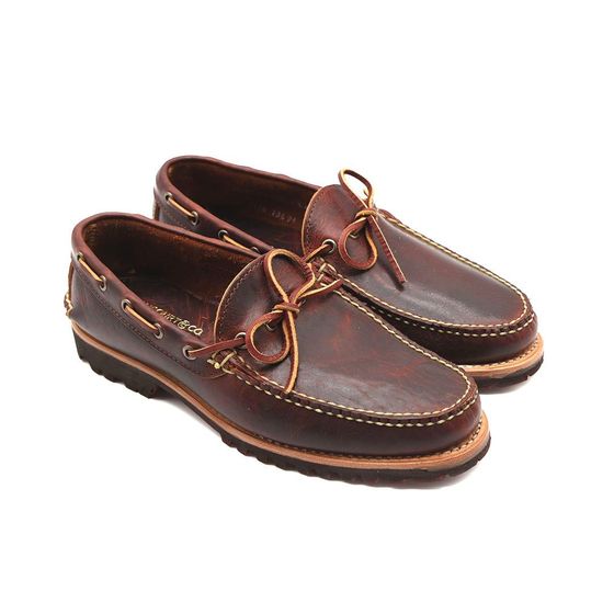 Bowdoin Camp Loafer - Burnt Chiptan Bison, view 3