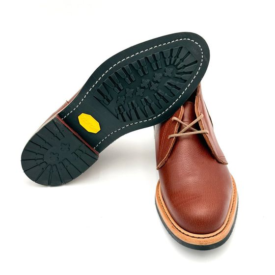 Bremen Gusset Chukka - Pepita Medium Brown Calf, view 3