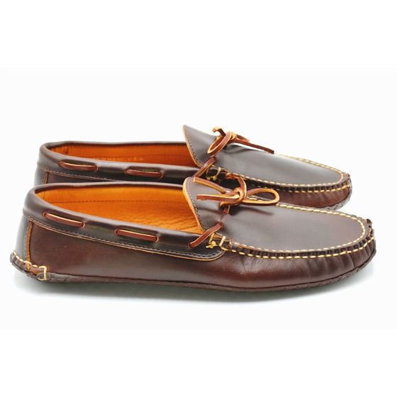 Brunswick Slipper Rubber-sole - Heritage Brown, view 4