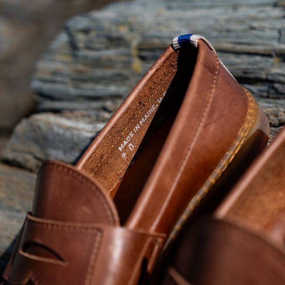 Cup Sole Penny Moc - Natural, view 5