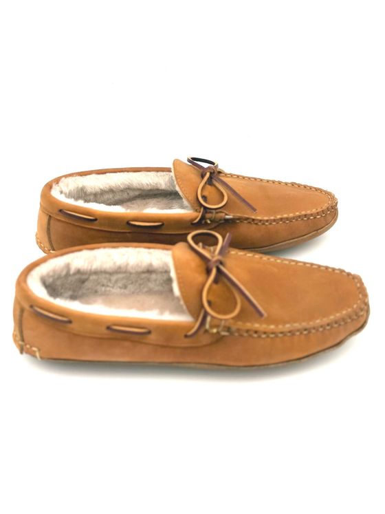Fairfield Slipper - Wheat Chamois - Beige Shearling, view 5