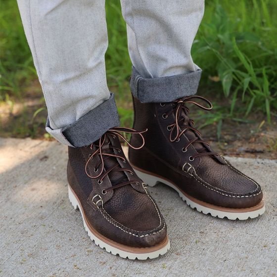 Halyard Bingham Boot - Dark Brown Buckaroo, view 5