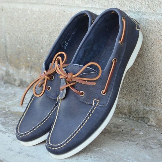 Halyard Boat Shoe - Navy Orion