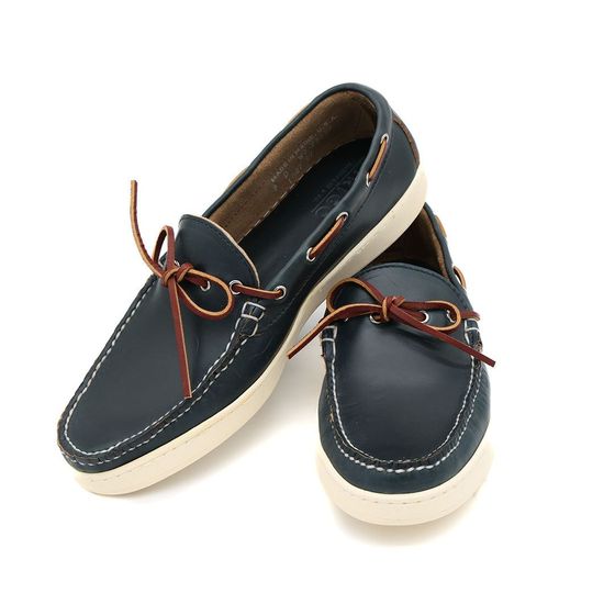 Halyard Camp-Moc - Navy Chromexcel