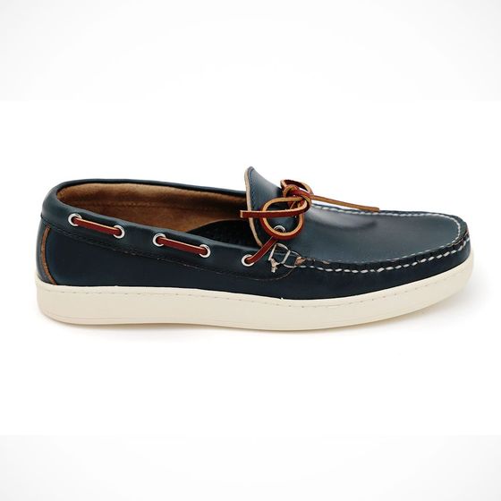 Halyard Camp-Moc - Navy Chromexcel, view 3