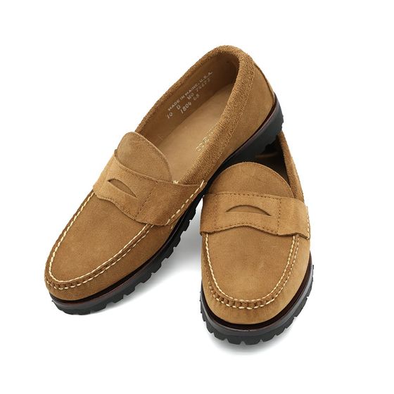 Halyard Pinch Penny Loafer - Olive Mohave