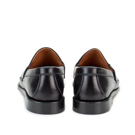 Horsebit Loafers - Black Calf, view 3