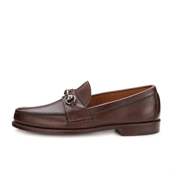 Horsebit Loafers - Dark Brown Calf, view 2
