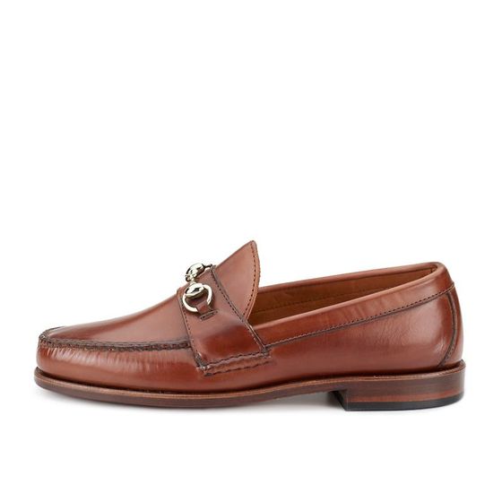 Horsebit Loafers - Tan Calf, view 2