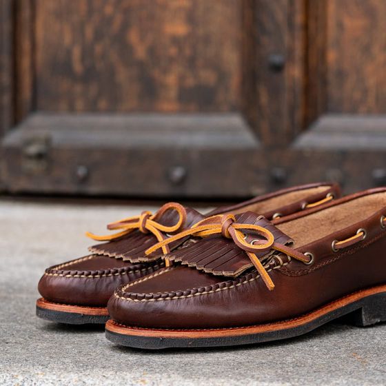 Kiltie Loafer - Heritage Brown, view 6