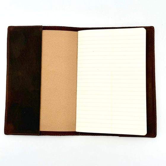 Kineo Rye Crazy Horse Leather Journal, view 3