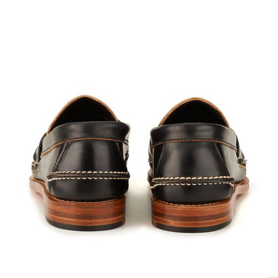 Pinch Penny Loafers - Black Shell Cordovan, view 4