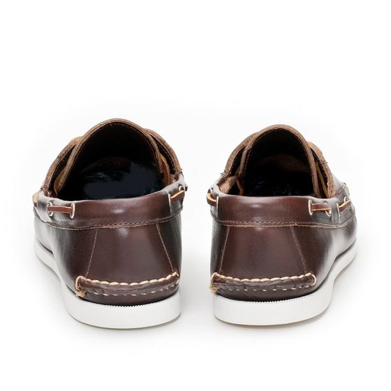 Roque Boat Shoe - Heritage Brown, view 6