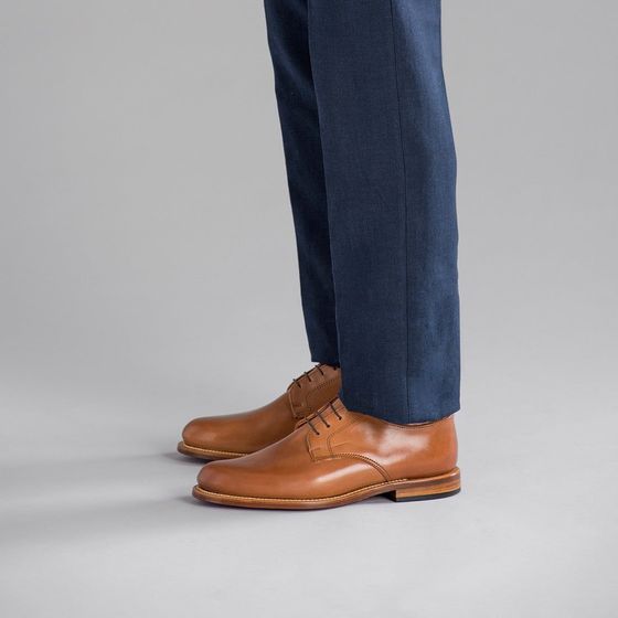 Standish Blucher - Caramel Shell Cordovan, view 3