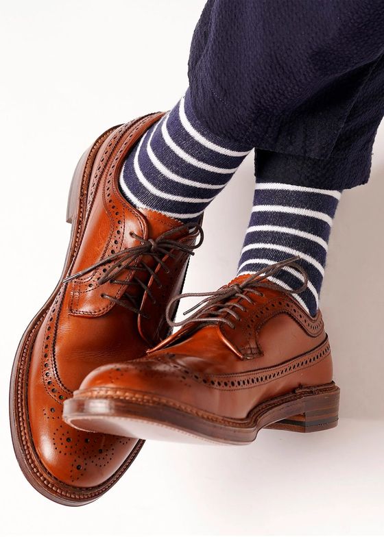The Breton Stripe - Navy/White, view 2