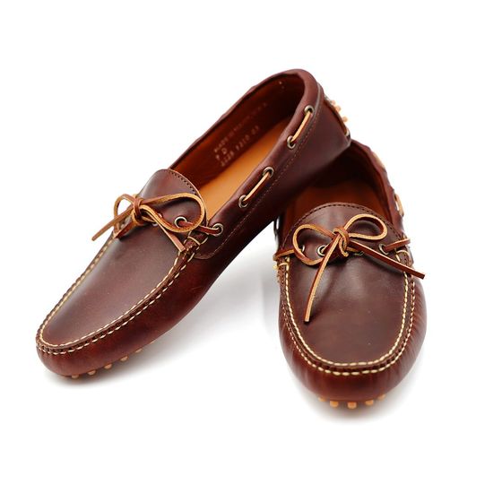 Waldoboro Driving-moc - Heritage Brown
