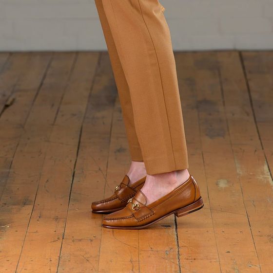 Women's Horsebit Loafers - Amber Calf, view 3
