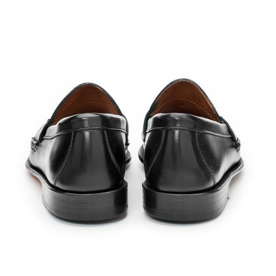 Women's Horsebit Loafers - Black Calf, view 3