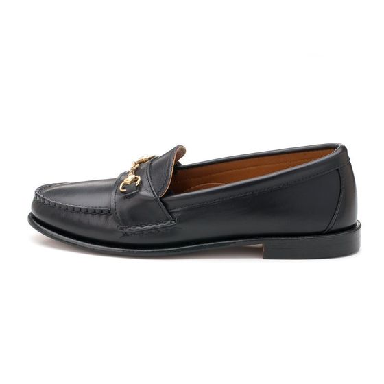 Women's Horsebit Loafers - Black Calf, view 6