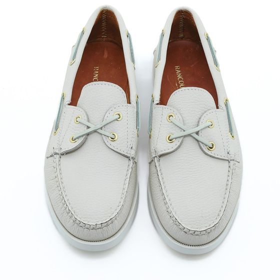 Women's Merrymeet Boat Shoe - Pebble White, view 3