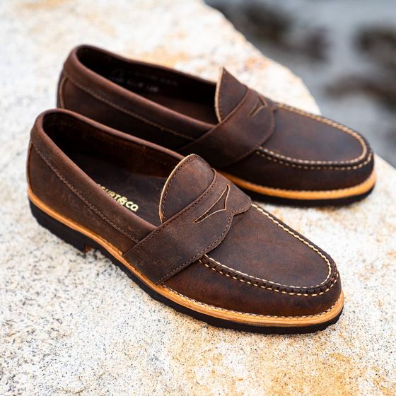 Yarmouth Stitchline - Rye Crazy Horse, view 5